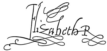 elizabeth tudor signature|queen elizabeth of england age.